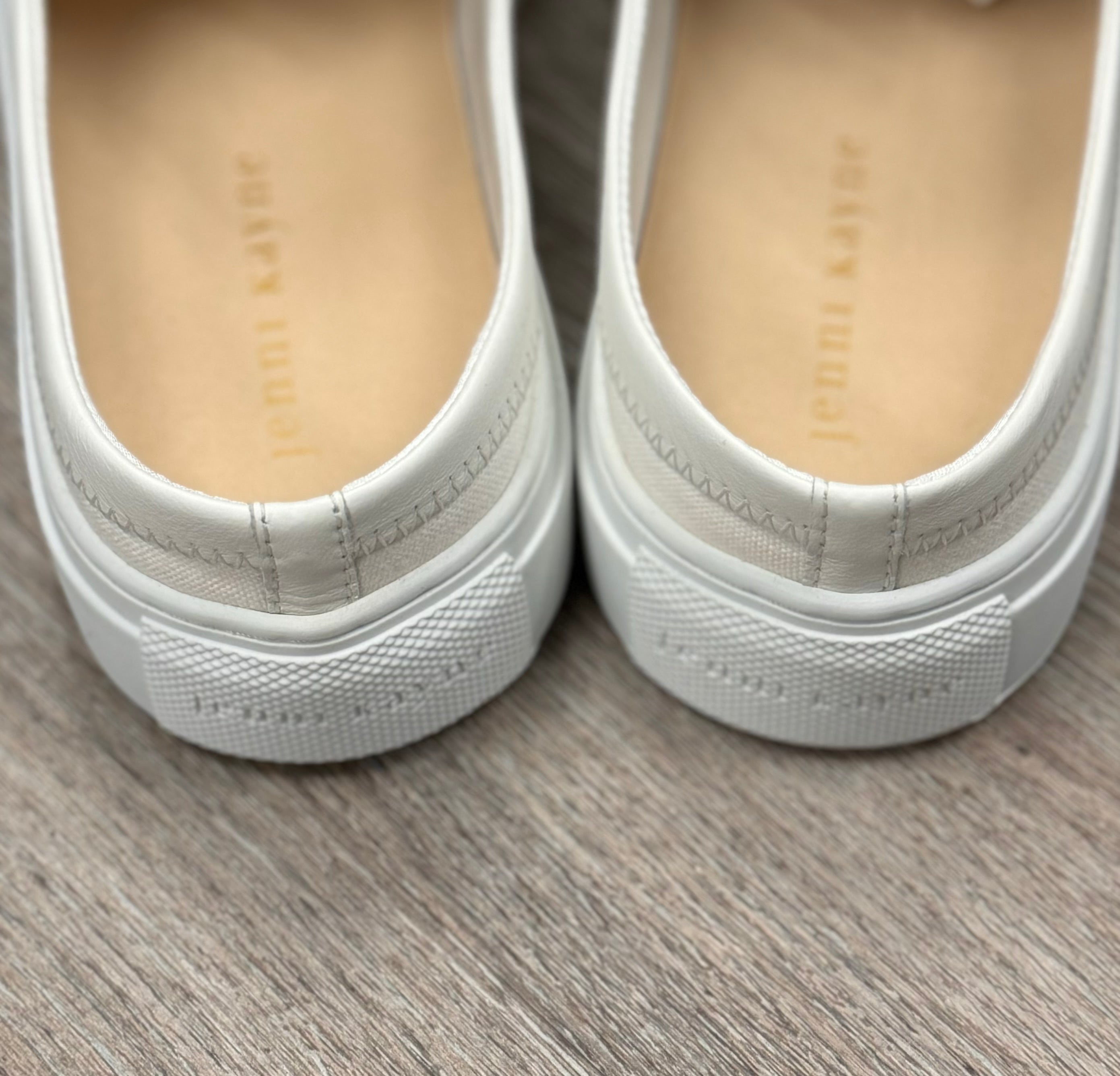 jenni kayne White Canvas Slip On Shoes Sz. 38 / 8