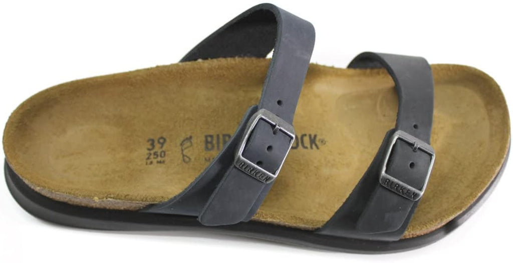BIRKENSTOCK Black Sierra Leather Sandals Sz. 41 / 10-10.5