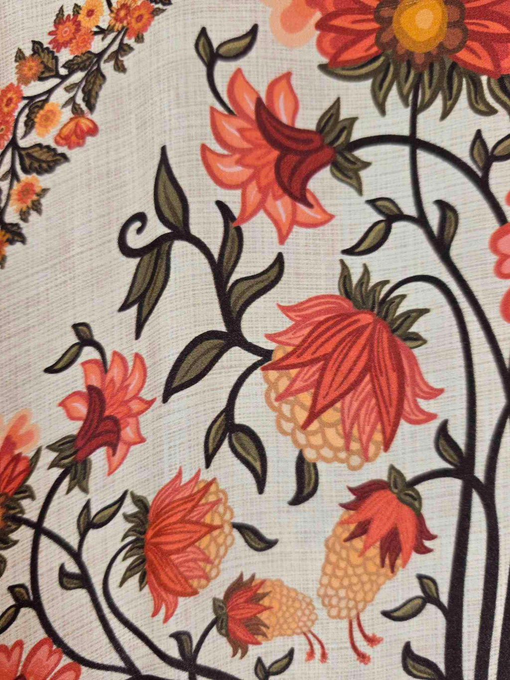 FARM RIO Halter Maxi Folkloric Floral Dress Sz. 1X