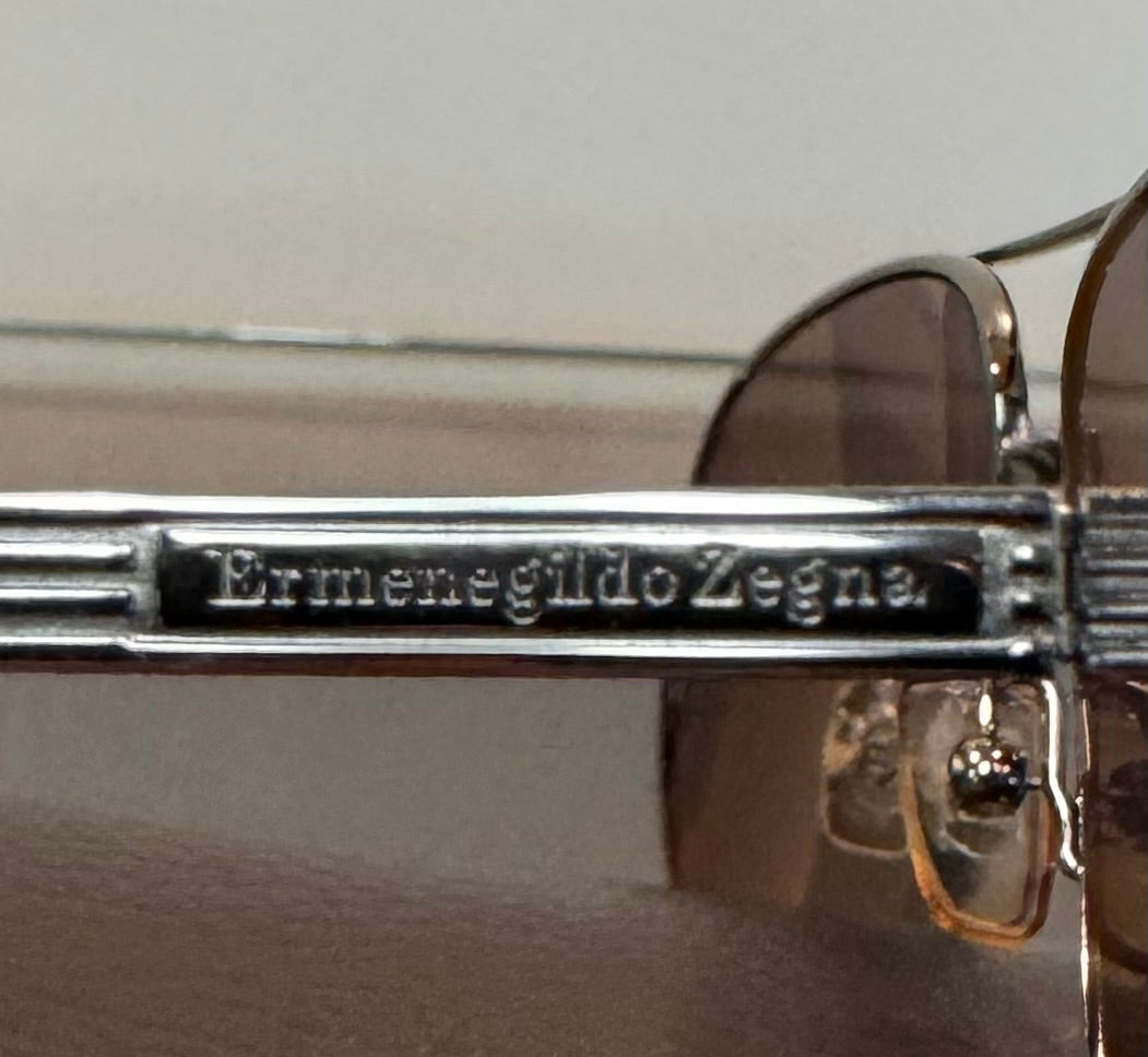 Ermenegildo Zegna Men’s EZ 0030 08C Grey Sunglasses w/Case