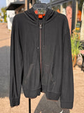 BOSS Men’s Black Hooded Zip Up Jacket XL