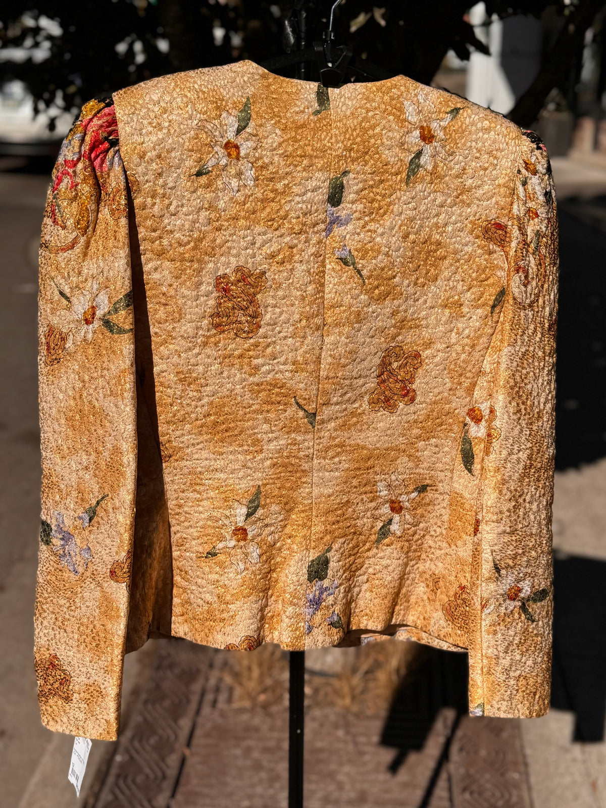 Rickie Freeman for TERI JON Multi-Color Vintage Skirt Suit Sz. 12