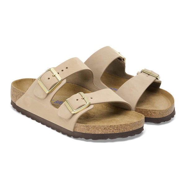 BIRKENSTOCK Sandcastle Arizona Soft Footbed Suede Sandals Sz. 8 / 7-7.5