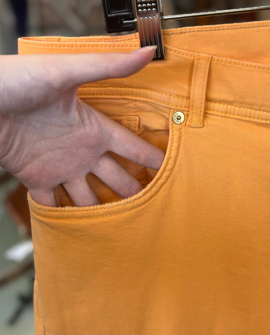 Marco Pescarolo Men’s Orange Pants Sz. 56 / 38