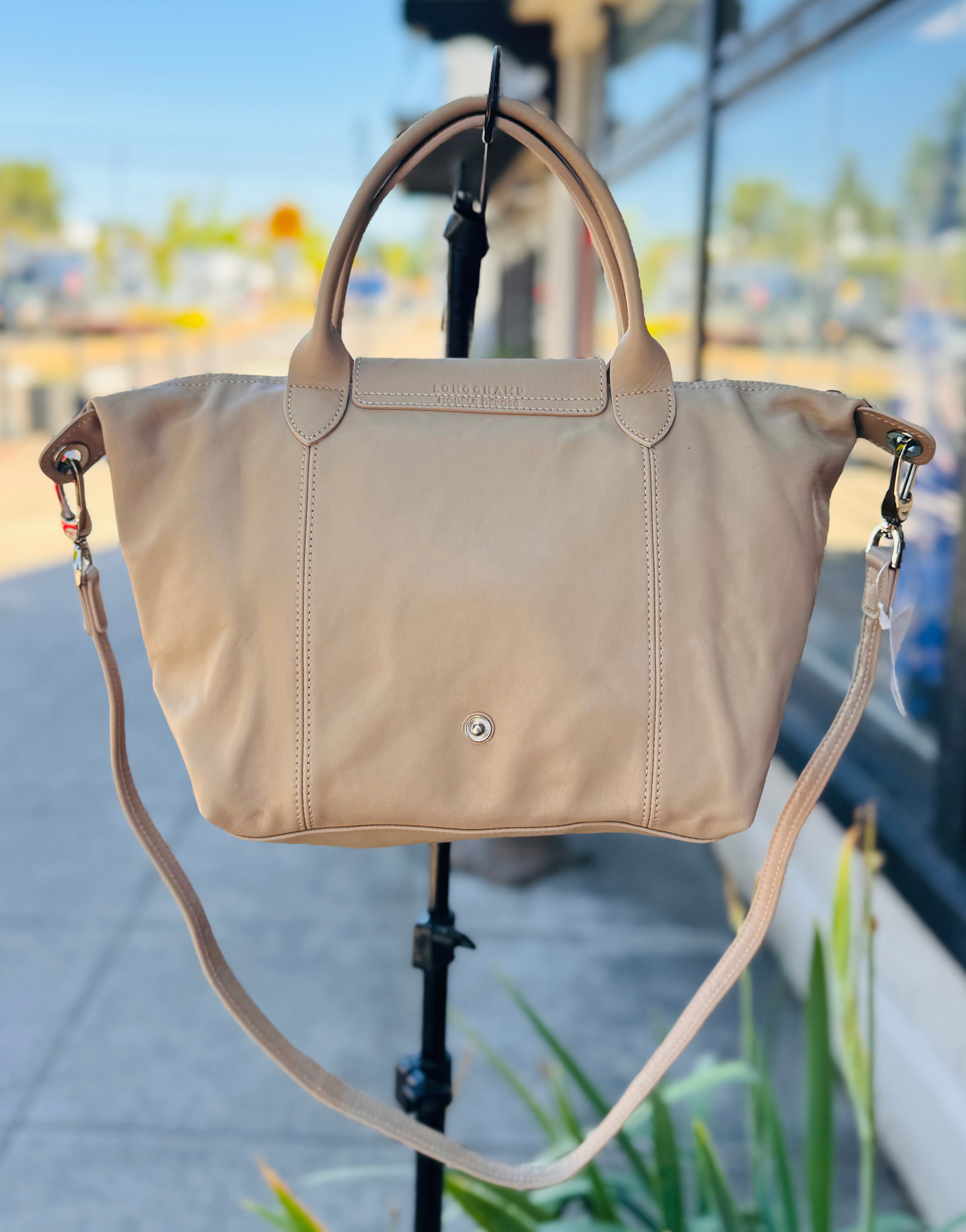 LONGCHAMP Leather Le Pilage Cuir Xtra 2Way Small Bag NEW!