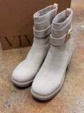 VIVAIA Gisella Almond Ankle Buckle Boots New w/Box Sz. 8 1/2