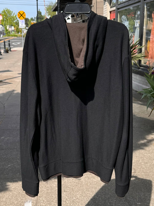 BOSS Men’s Black Hooded Zip Up Jacket XL
