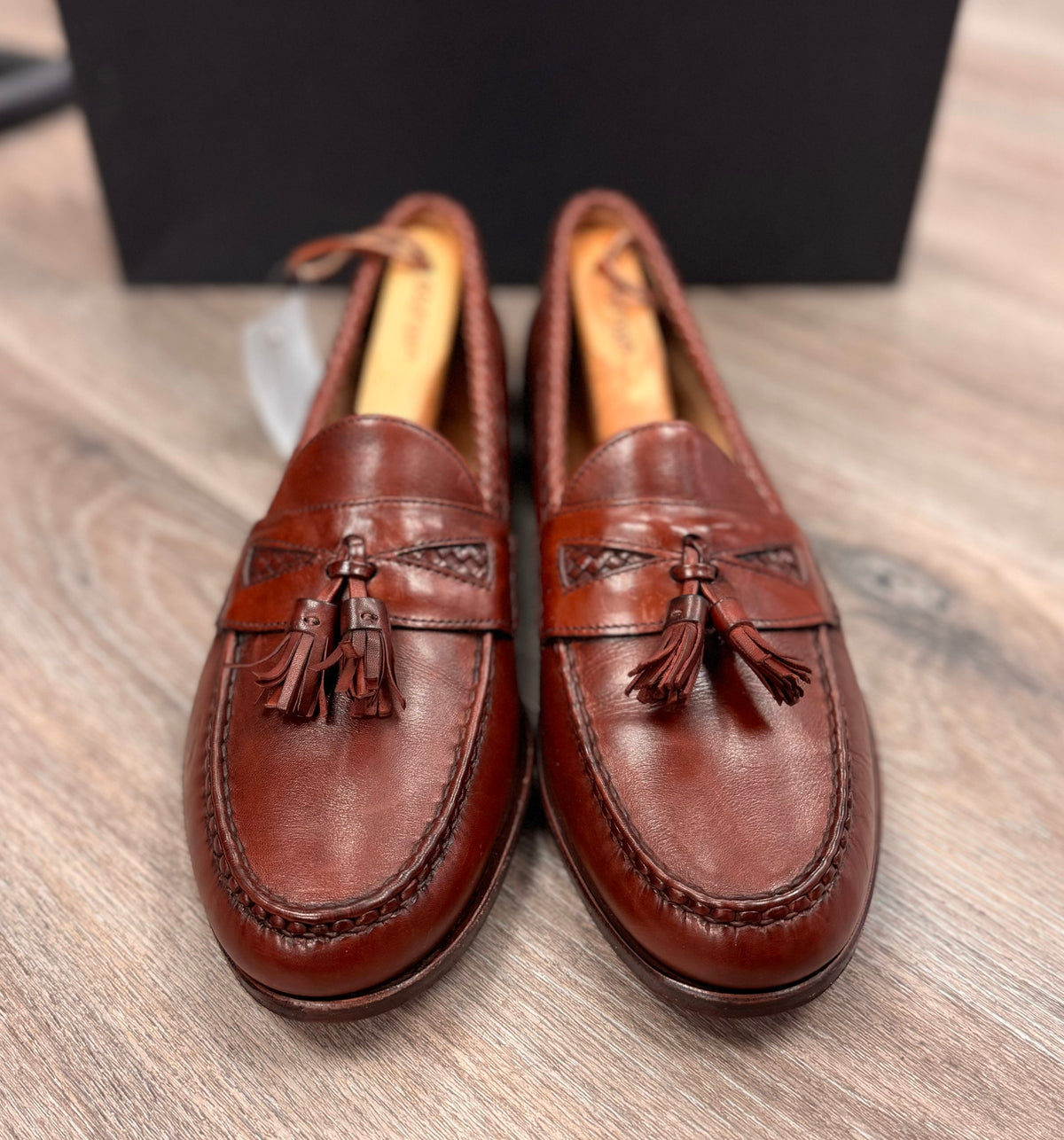 Allen Edmonds Men’s Maxfield Leather Tassel Loafer Sz. 11 1/2