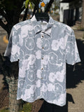 Men's TED BAKER Floral Short Sleeve Button-Up Shirt Large