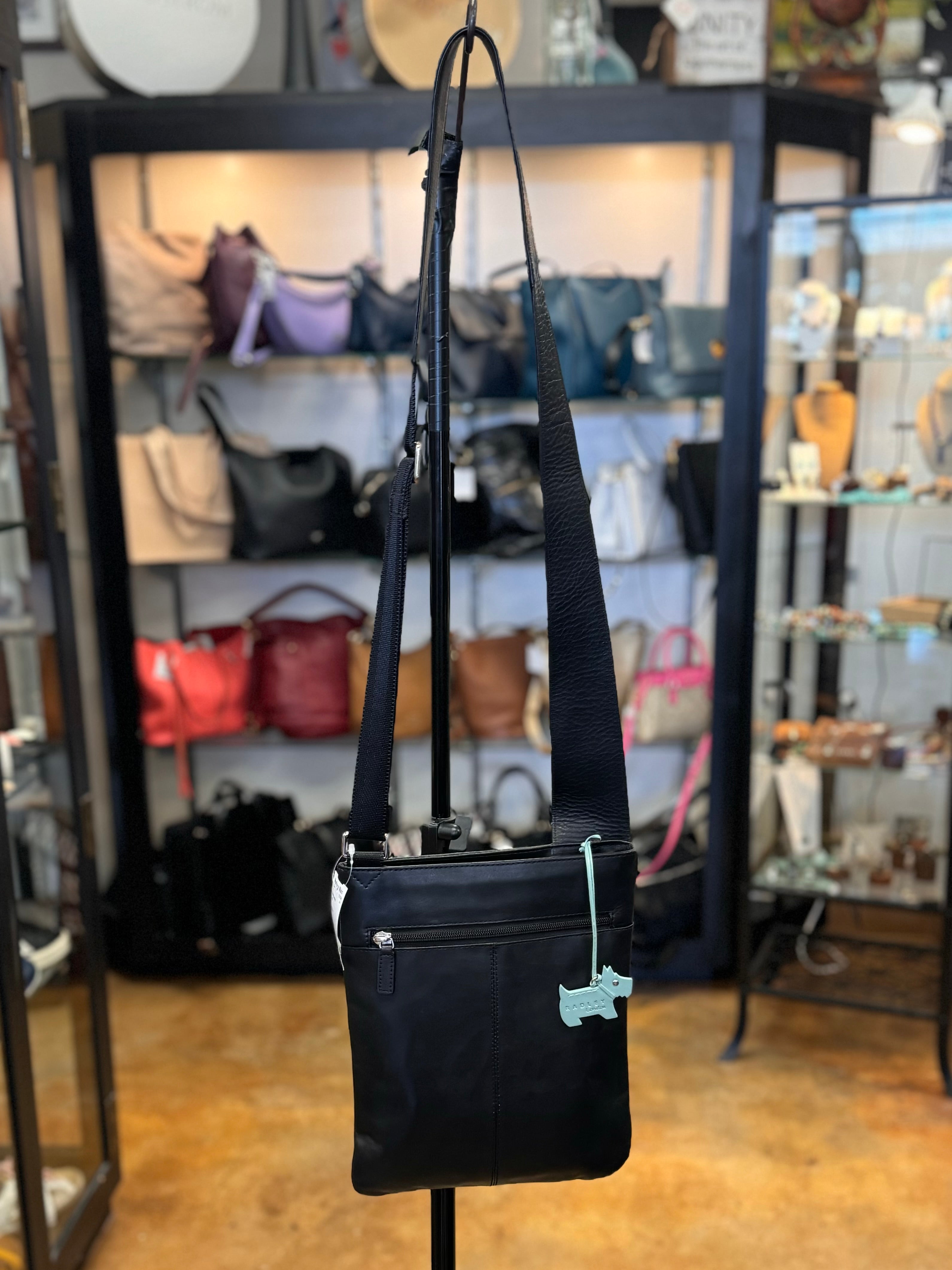 RADLEY LONDON Black Pockets Crossbody Bag