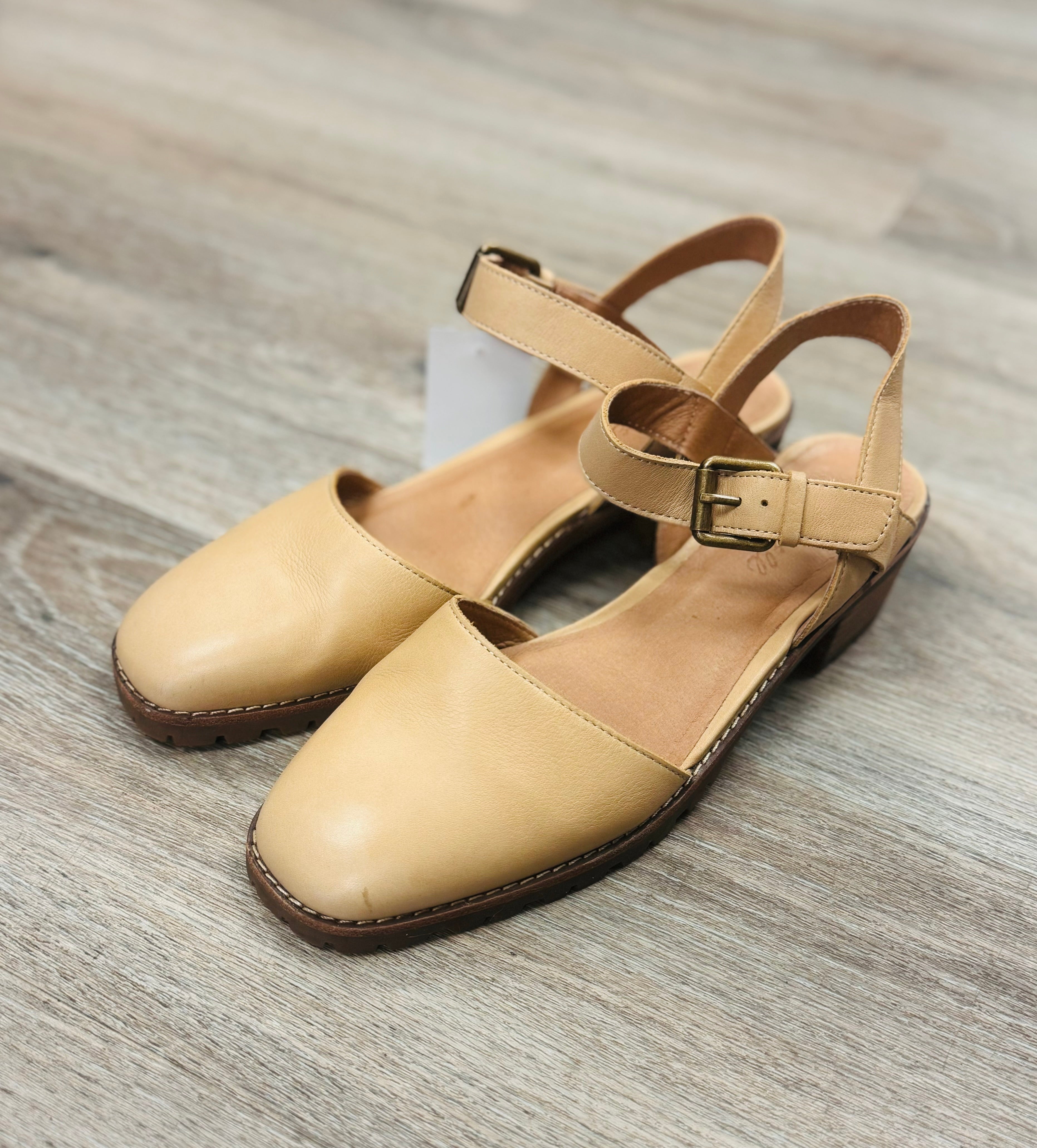 Madewell The Claudie Mary Janes Sandals Sz. 8 1/2