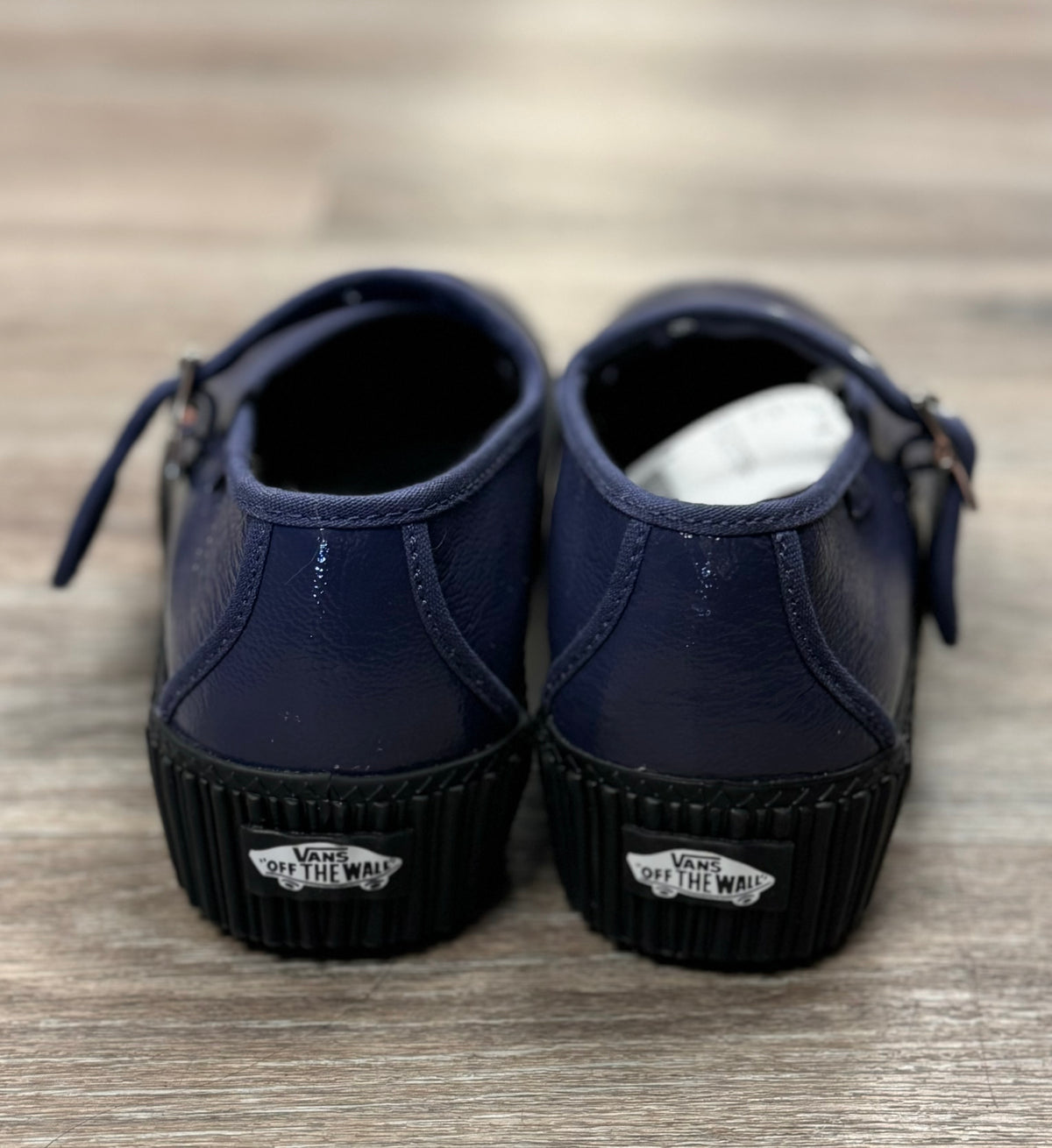 VANS Scarpe Mary Jane Creeper Navy Shoes (New) Sz. 8