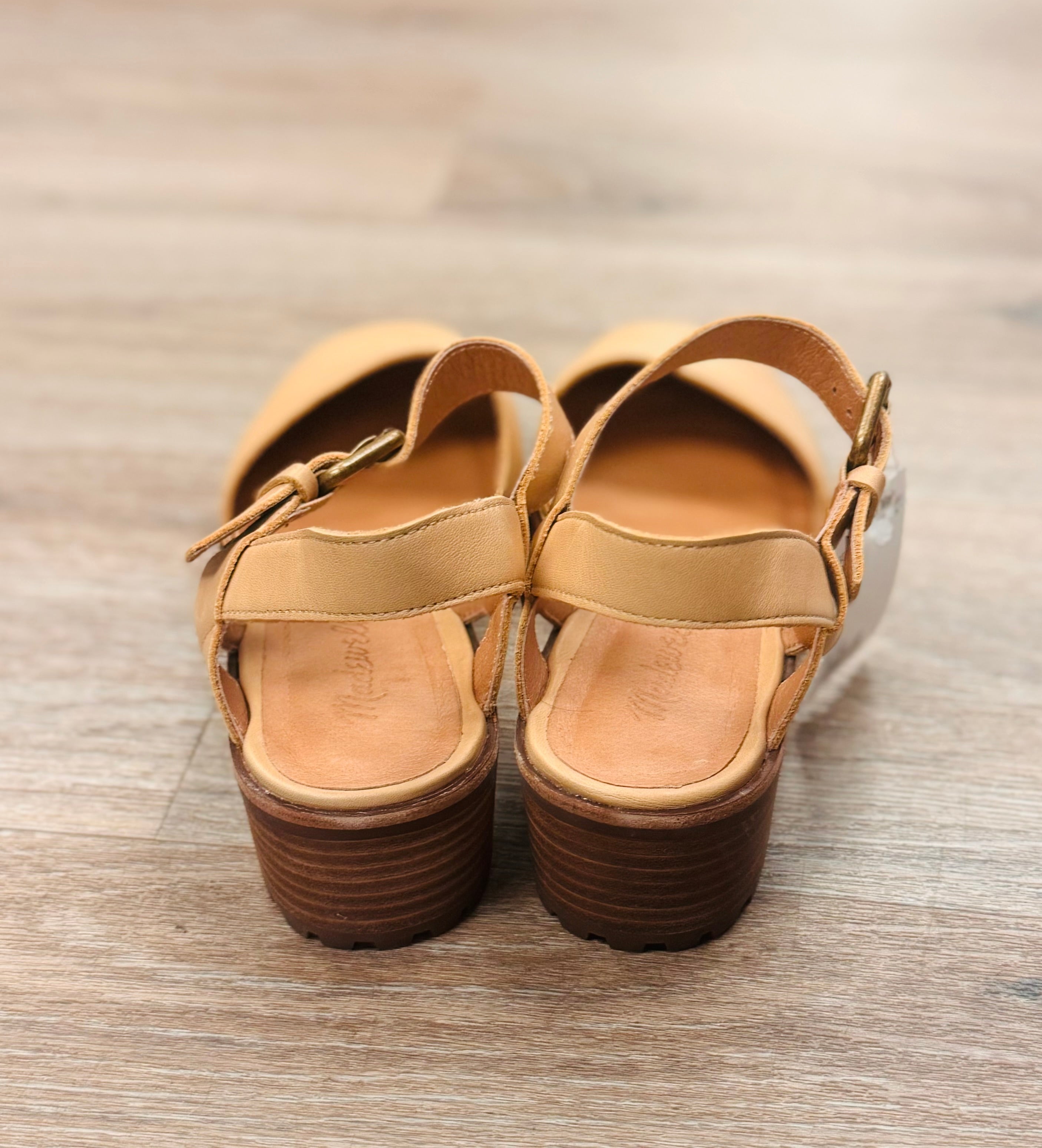 Madewell The Claudie Mary Janes Sandals Sz. 8 1/2