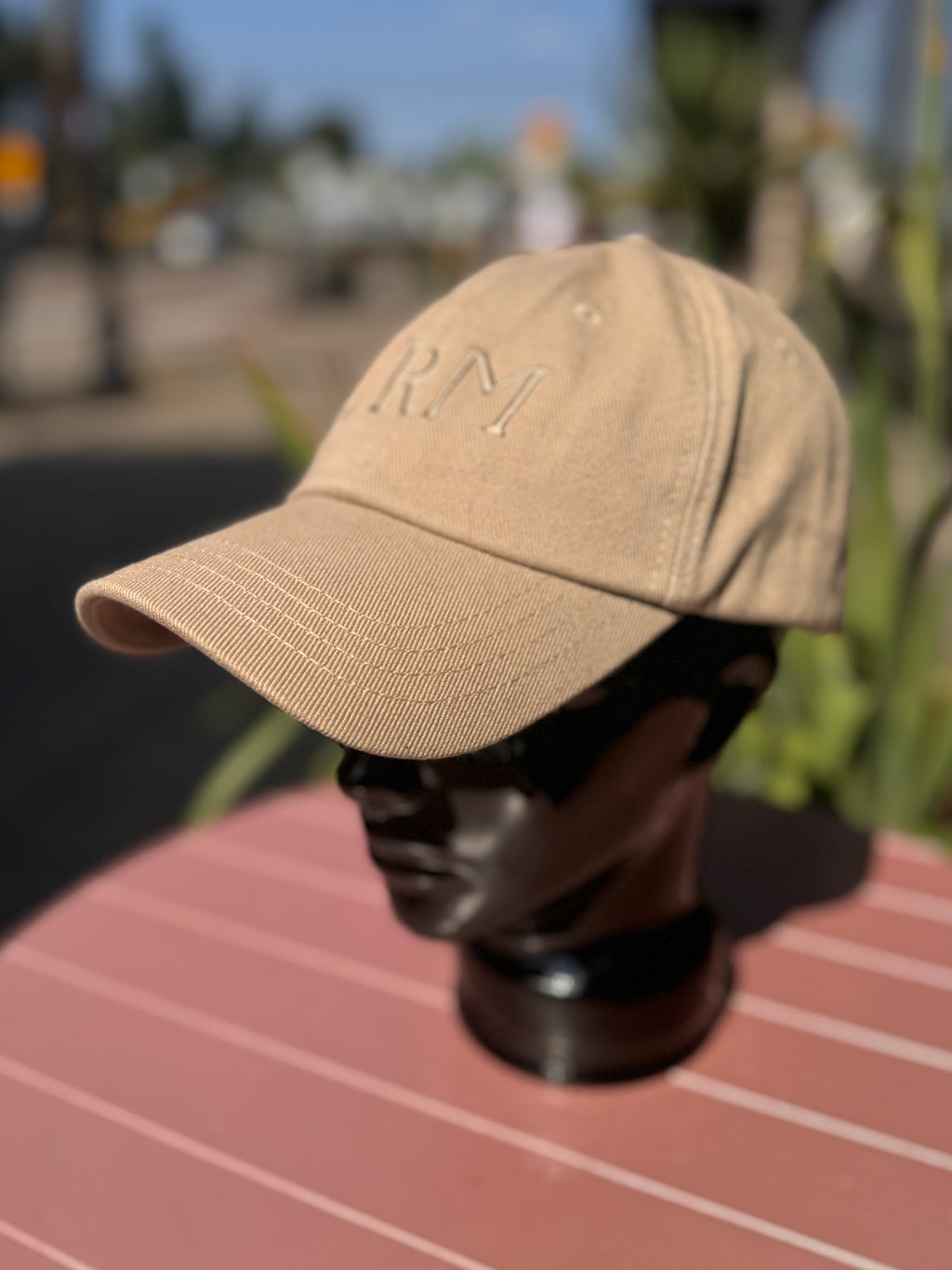 FRAME Brown Denim Baseball Cap