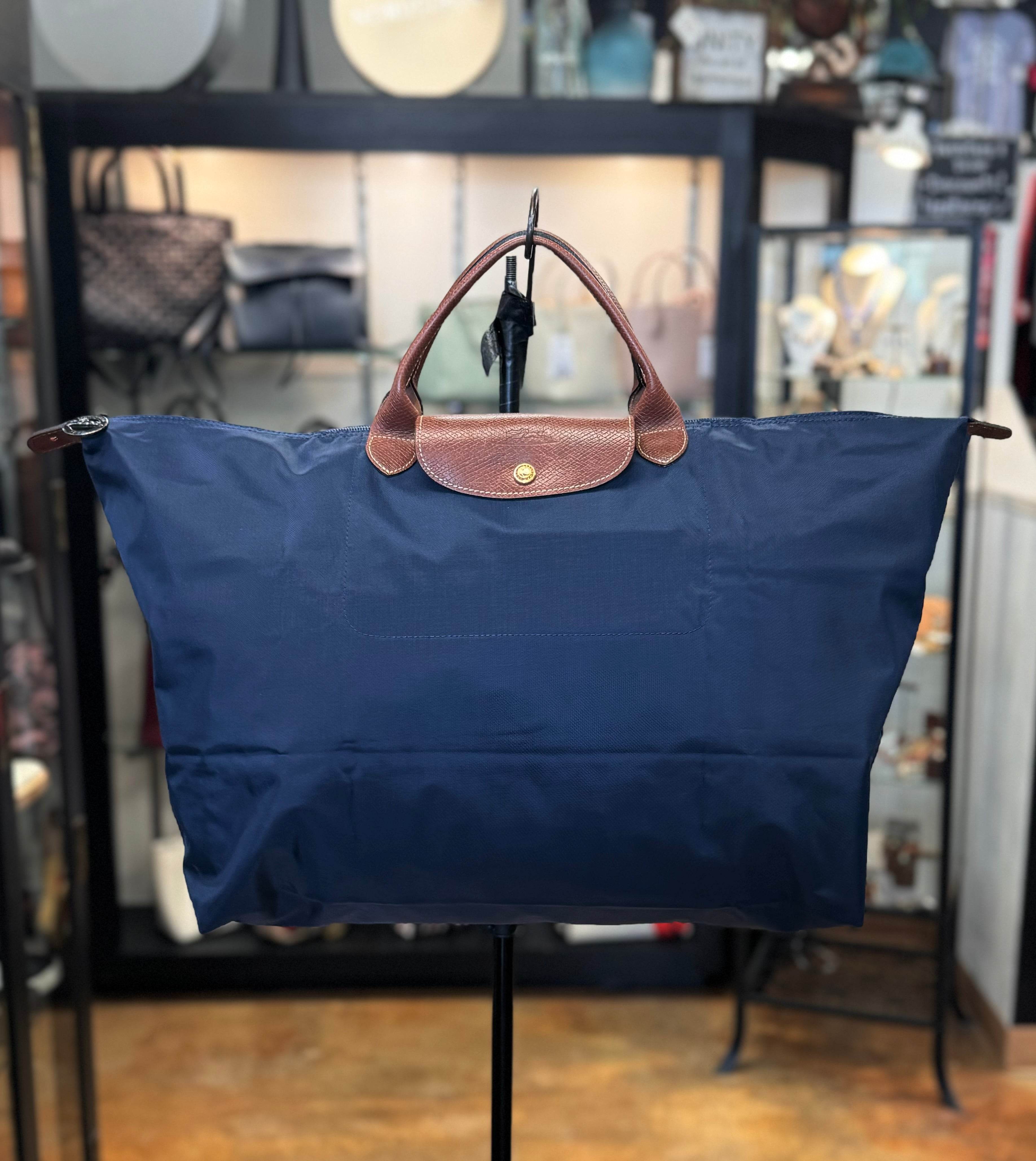 LONGCHAMP Nylon Le Pliage XL Original Travel Tote Bag