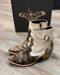 SOLD! FREEBIRD Morgan Leather Pony Hair Studded Ankle Boots Sz. 9 w/Box!
