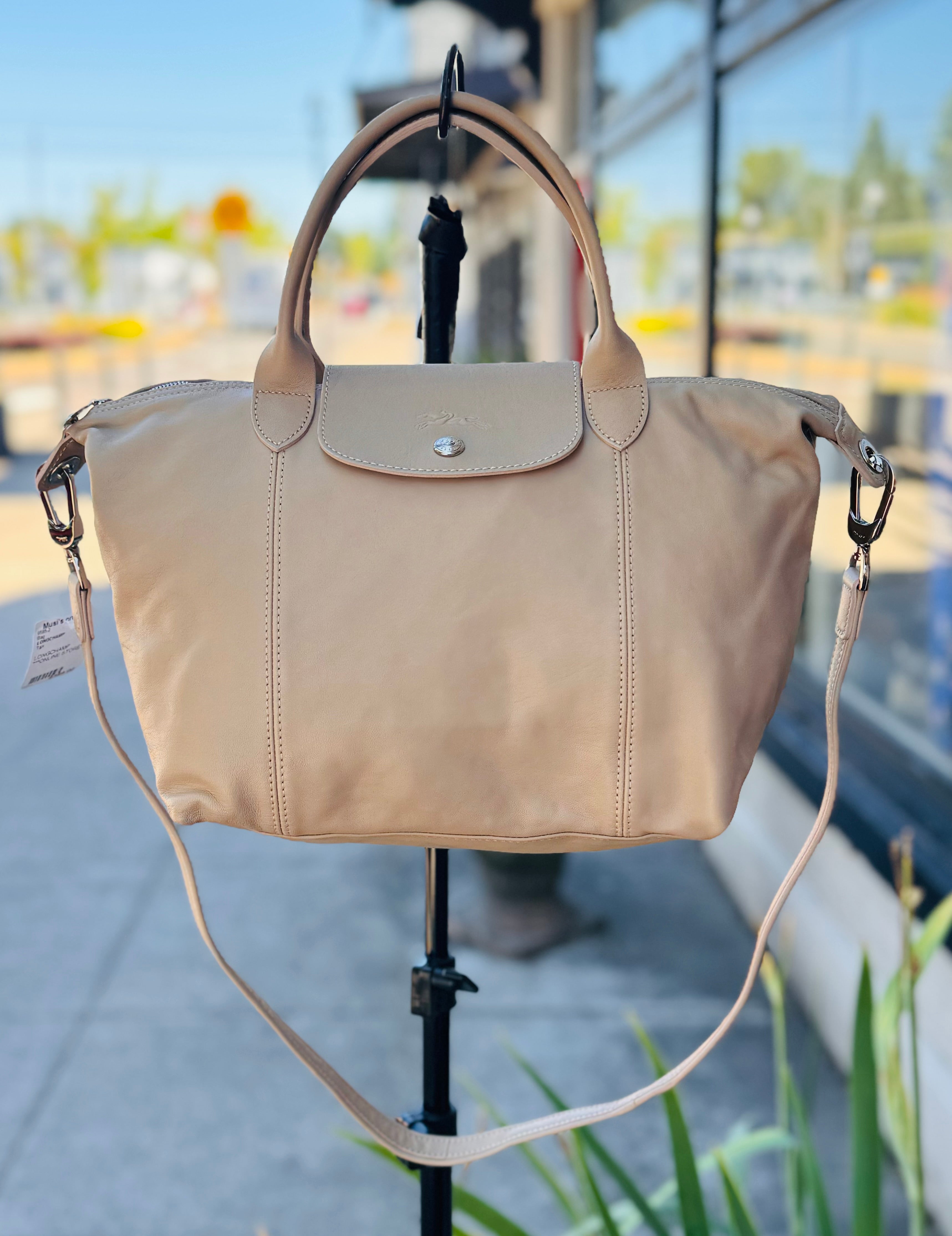 LONGCHAMP Leather Le Pilage Cuir Xtra 2Way Small Bag NEW!