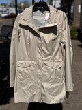 Patagonia Cream Torrent Shell Parka Waterproof Coat Medium