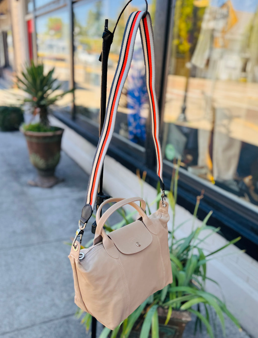 LONGCHAMP Leather Le Pilage Cuir Xtra 2Way Small Bag NEW!