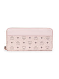 MCM Pink Monogram Leather Zip Around Wallet NEW w/Tags!
