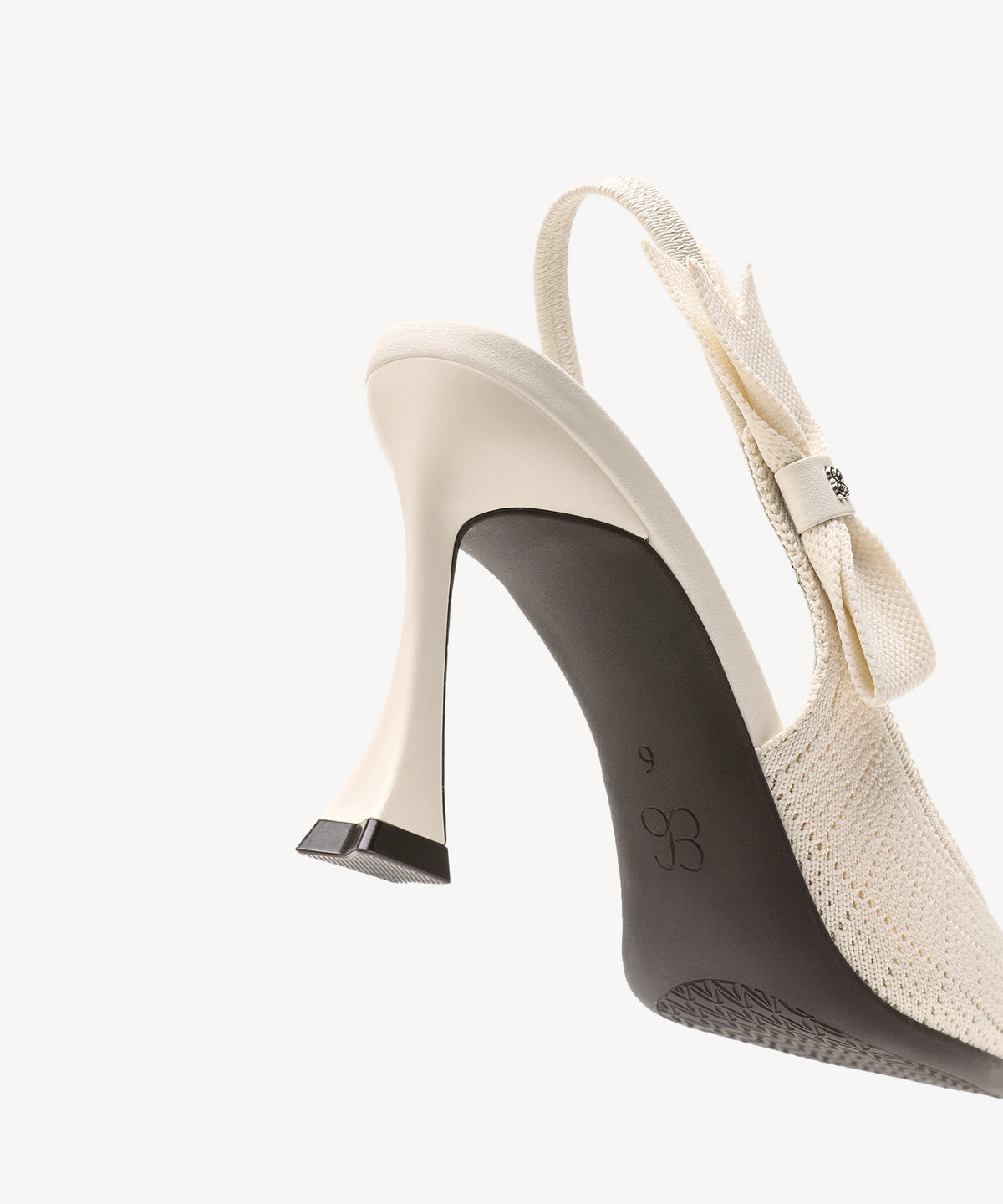 COSY ISLAND EverLush Bowknot Pointed Toe Knit Heels Sz. 8 NEW w/Box!