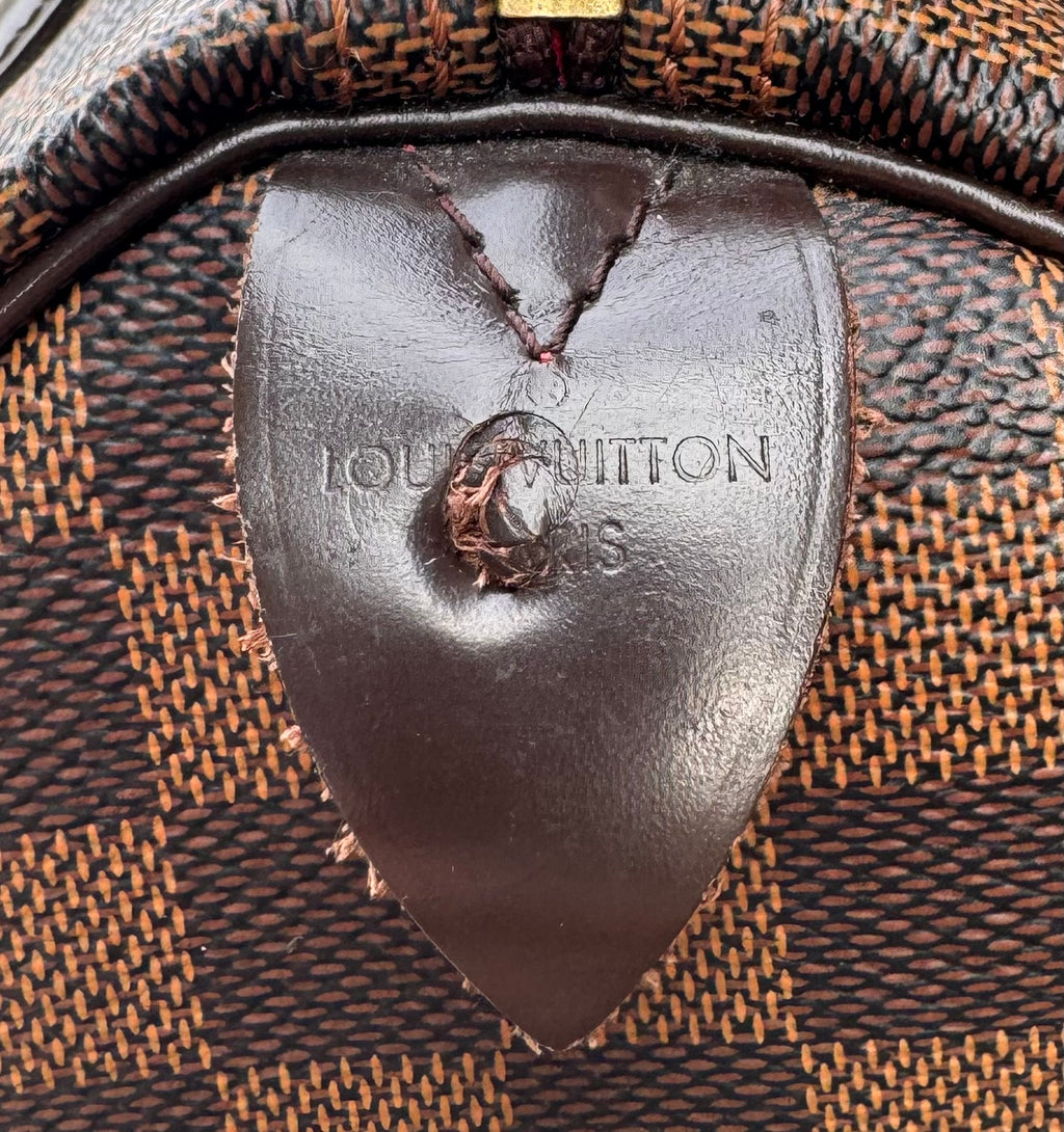 LOUIS VUITTON Damier Ebene Canvas Shoulder Crossbody Bag