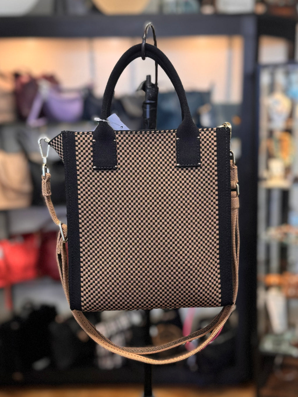 SOLD! ROTHY’S Brown & Black The Petite Classic Tote