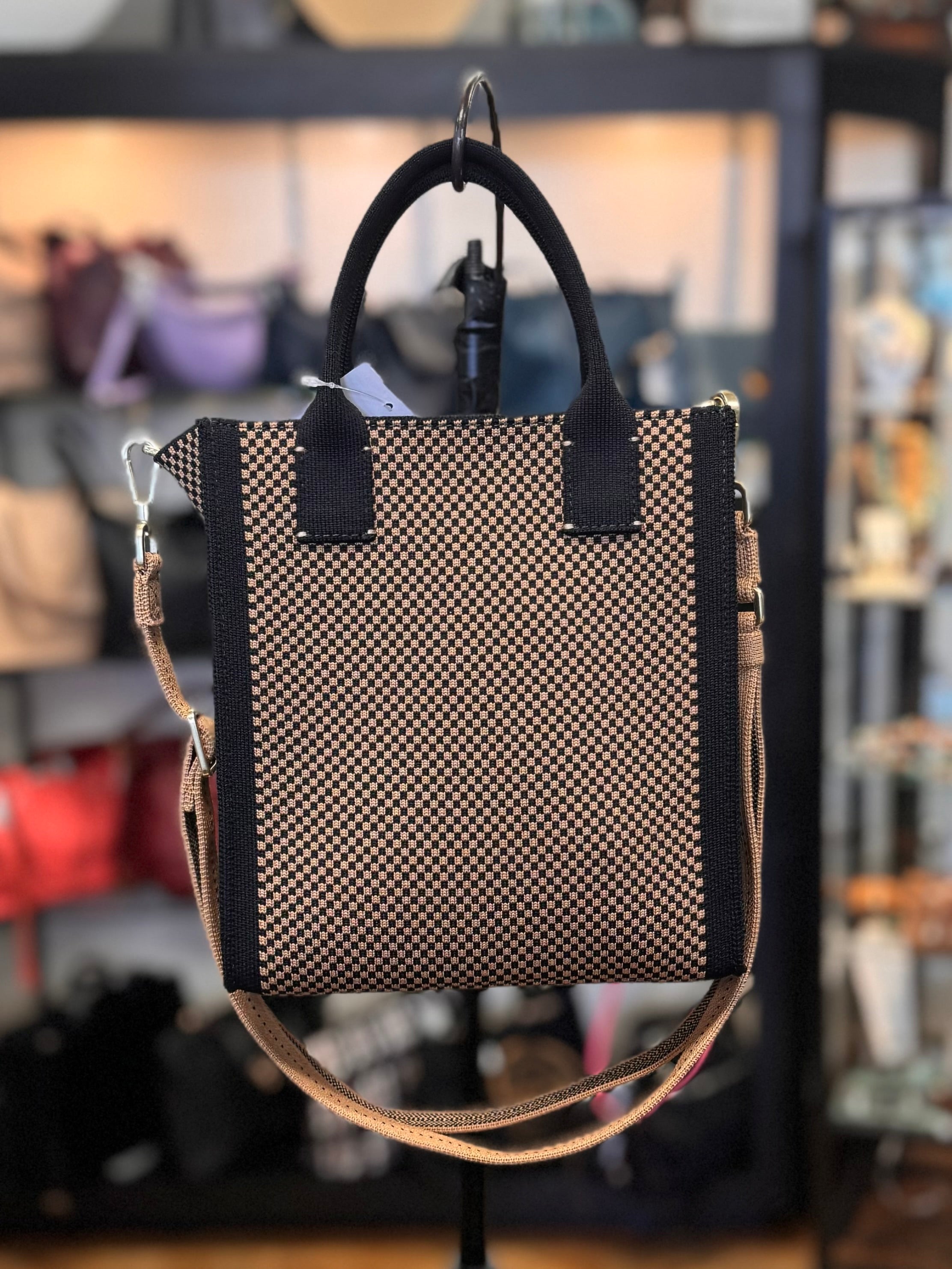 SOLD! ROTHY’S Brown & Black The Petite Classic Tote