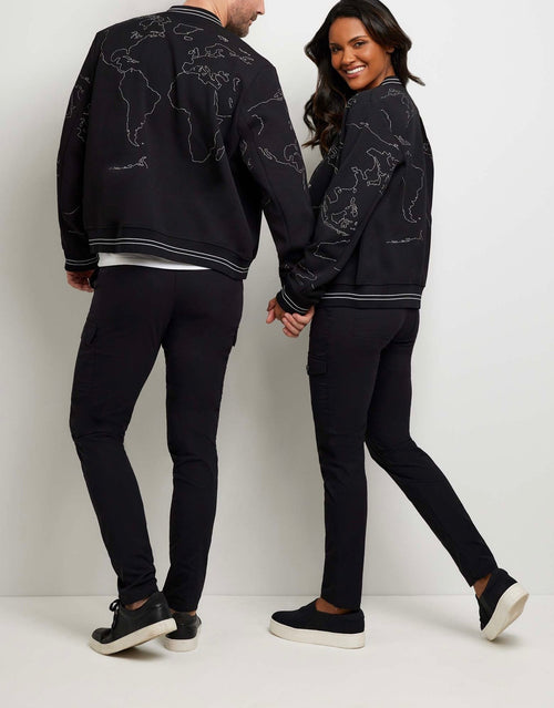 ANATOMIE Map Bomber Jacket - XL