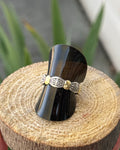 SOLD! KONSTANTINO Greece Sterling Silver & 18k Gold Aspasia Ring Sz. 7