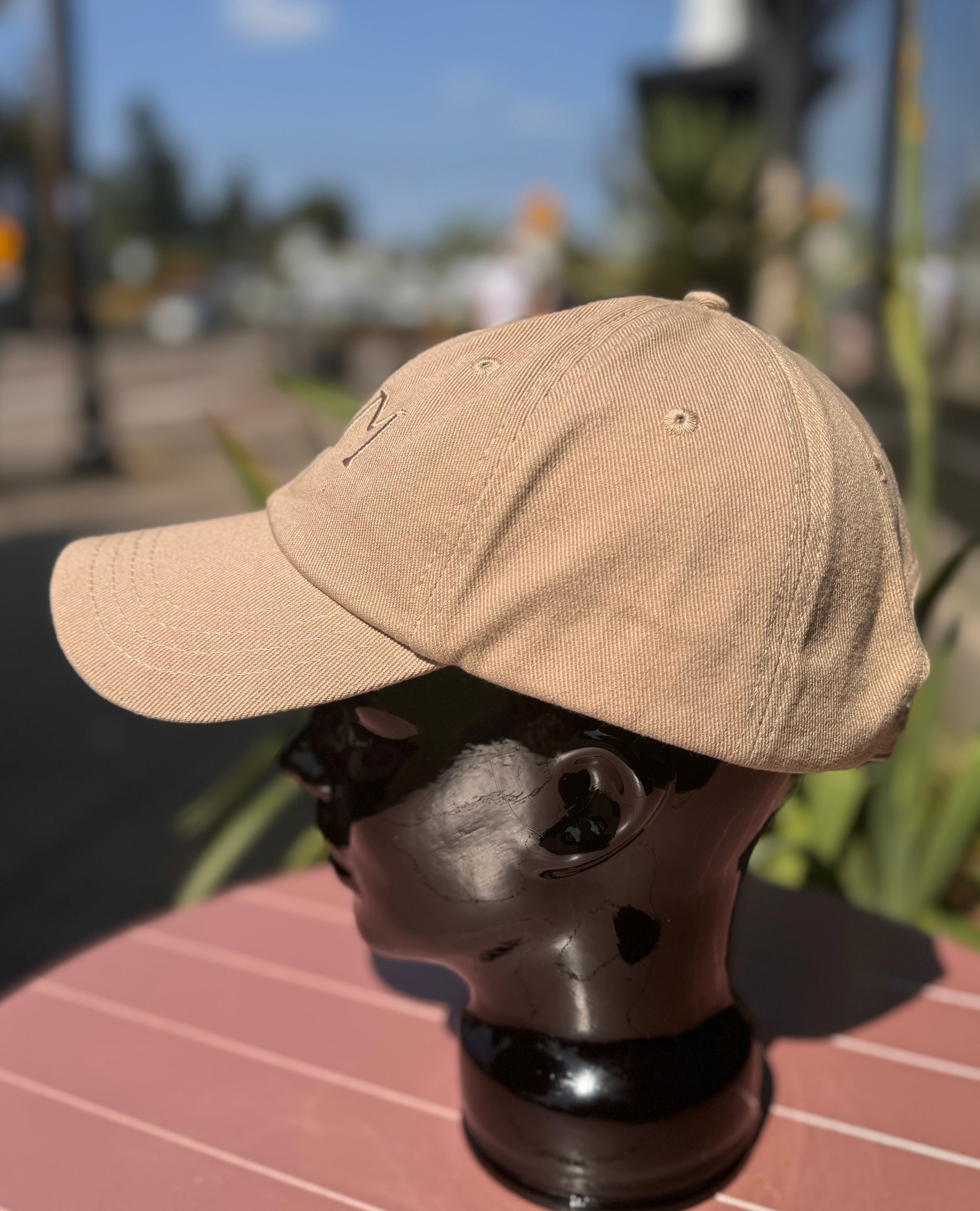 FRAME Brown Denim Baseball Cap