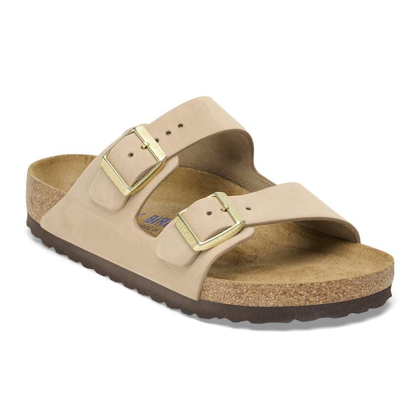 BIRKENSTOCK Sandcastle Arizona Soft Footbed Suede Sandals Sz. 8 / 7-7.5