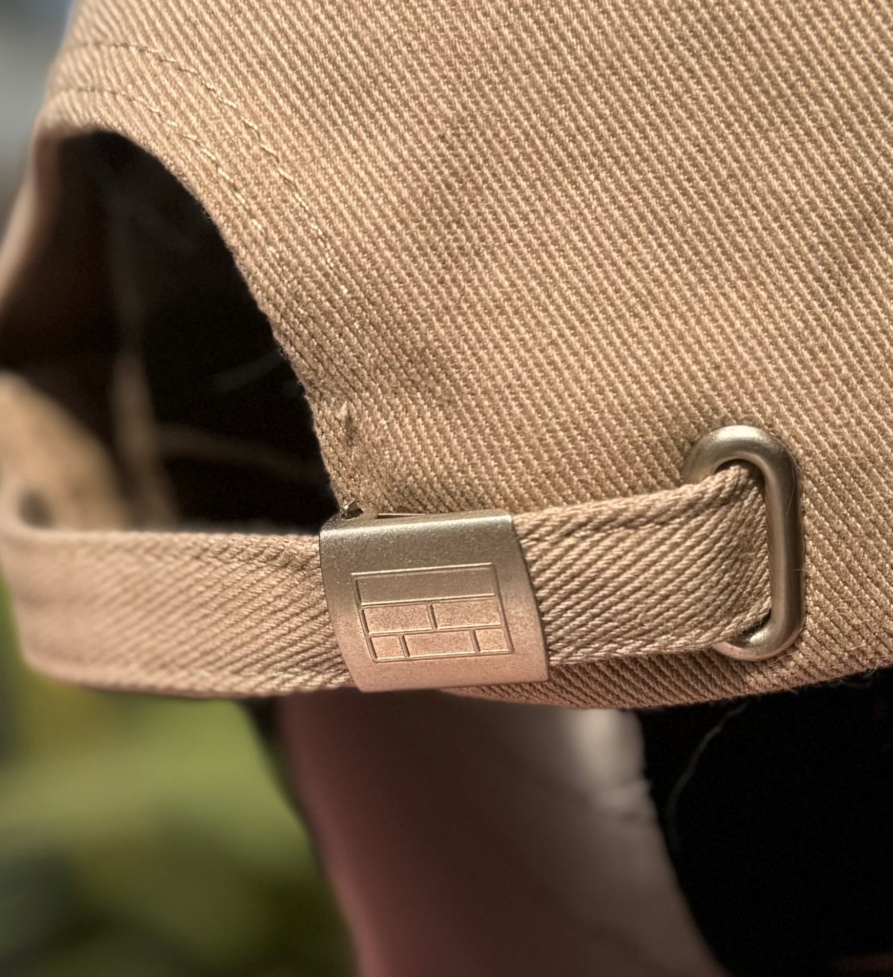 FRAME Brown Denim Baseball Cap