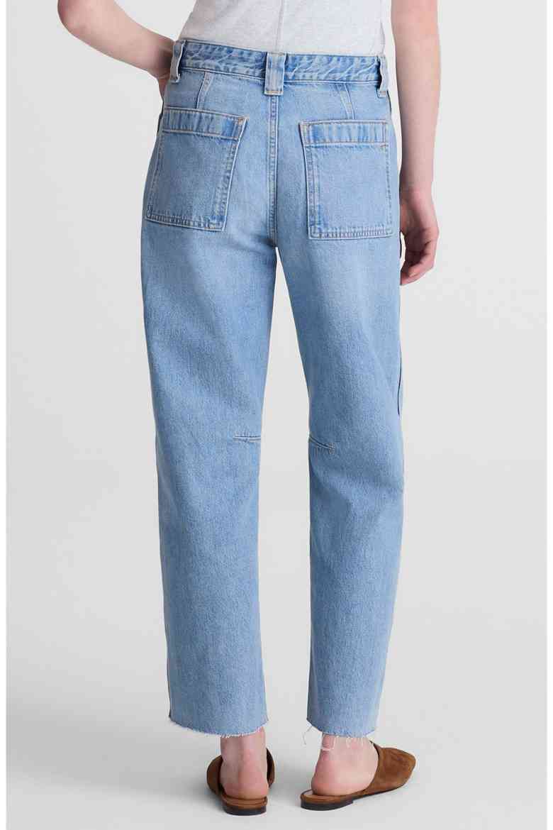 Madewell The Darted Barrel Leg Jean Sz. 27