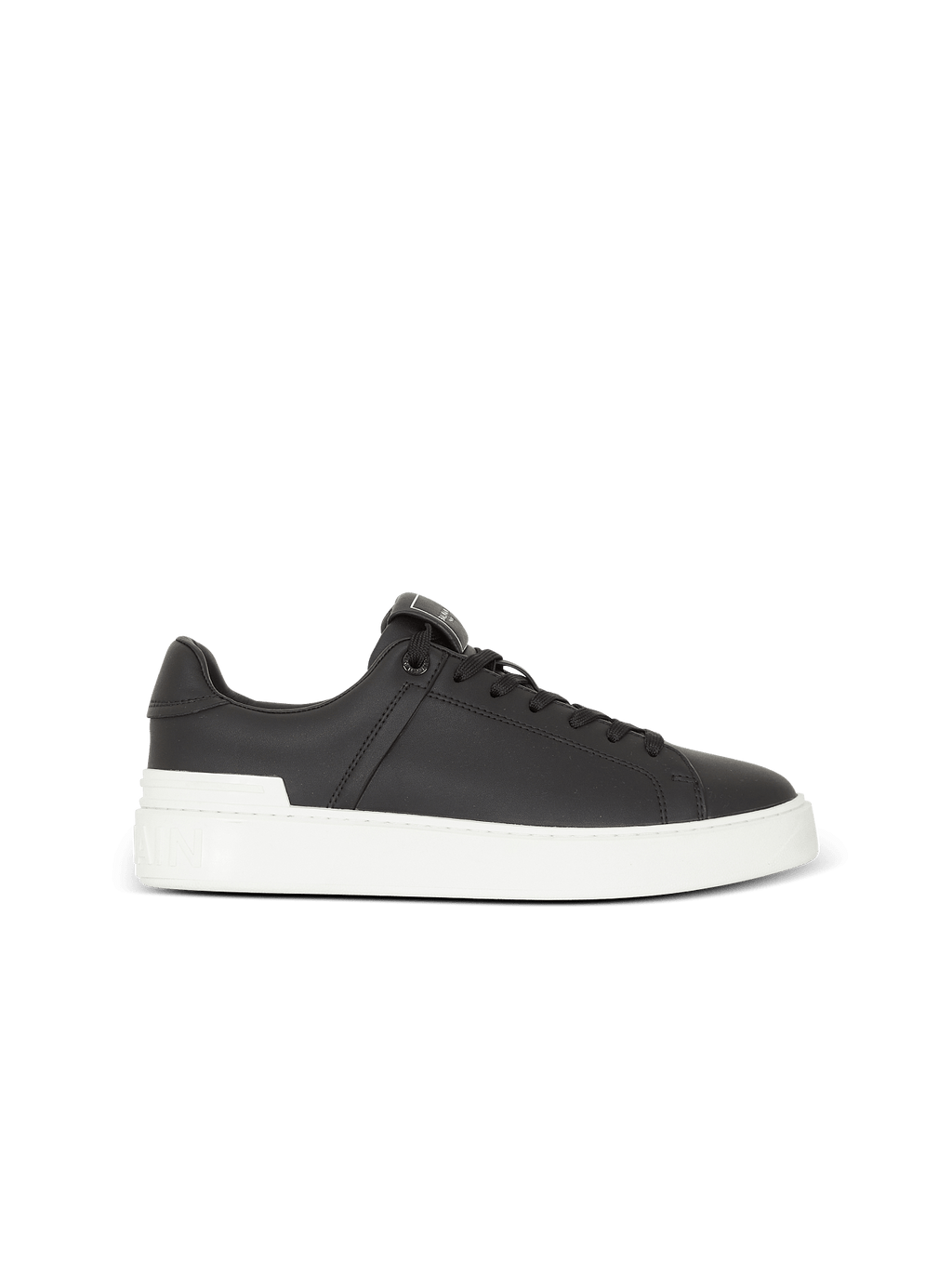 BALMAIN Paris B-Court Low Top Leather Sneakers Sz. 7