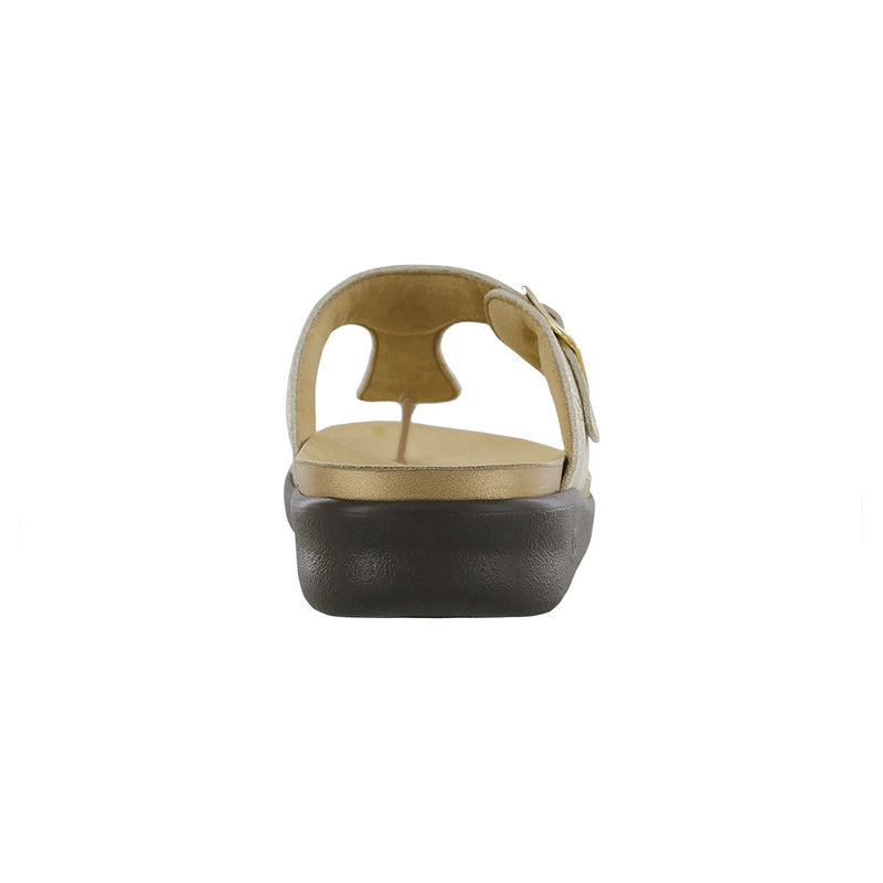 SAS Gold Sanibel Thong Strap Sandals Sz. 11 NEW w/Box!