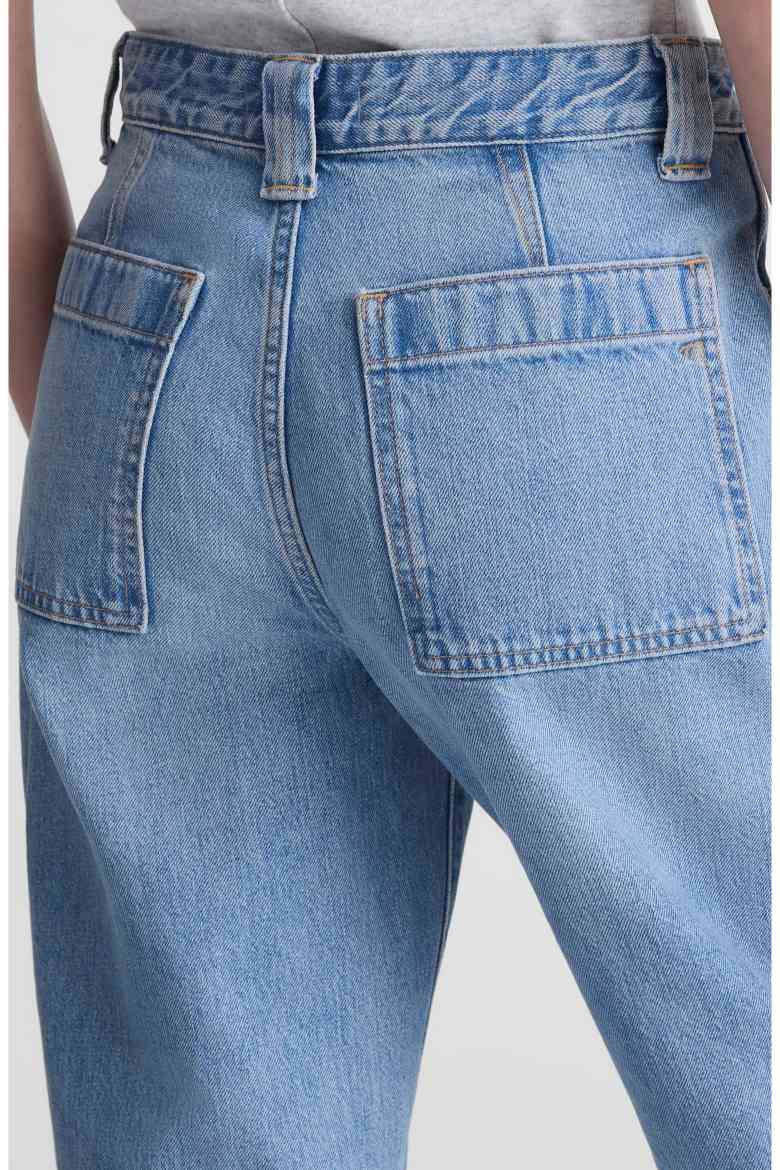 Madewell The Darted Barrel Leg Jean Sz. 27