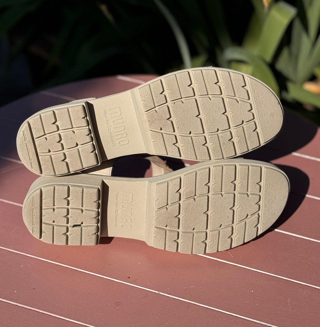 munro Mel Leather Slingback Sandals Sz. 7