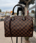 LOUIS VUITTON Damier Ebene Canvas Shoulder Crossbody Bag