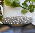 SOLD! MICHAEL DAWKINS Sterling Silver Hinged Cuff ‘Starry Night’ Bracelet