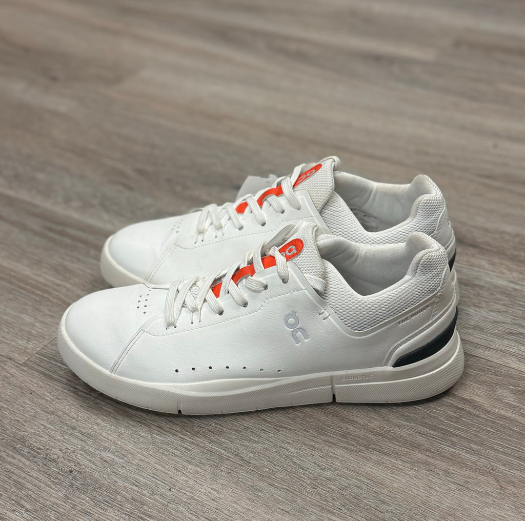 ON White & Orange The Roger Advantage Women’s Athletic Shoes Sz. 10