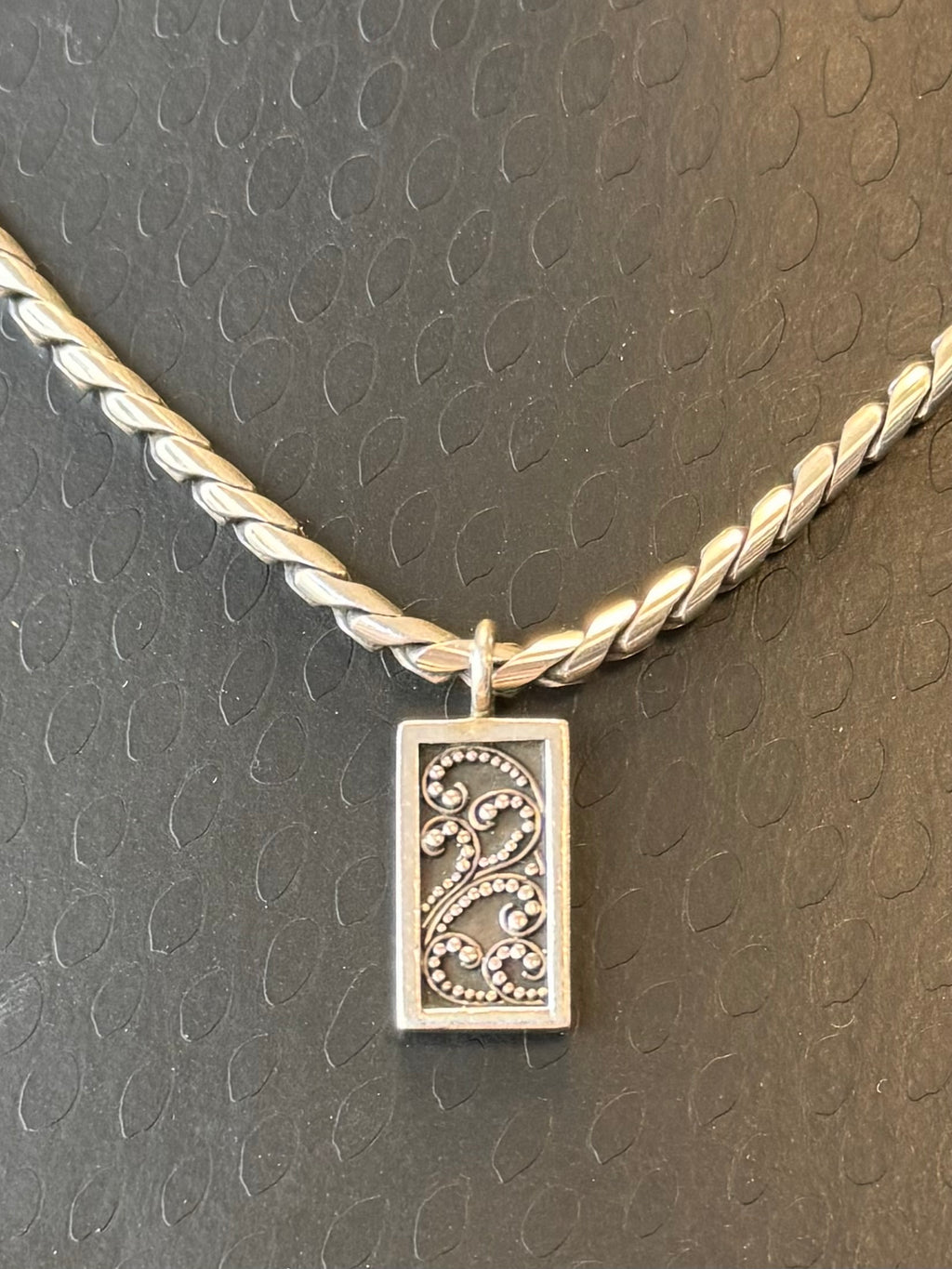LOIS HILL Sterling Silver Paisley Pendant Necklace