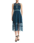 Jonathan Simkhai Wool Lace Mid Length Dress Sz. 8