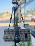 COACH Canvas Signature Kelly Vintage Y2K Shoulder Bag
