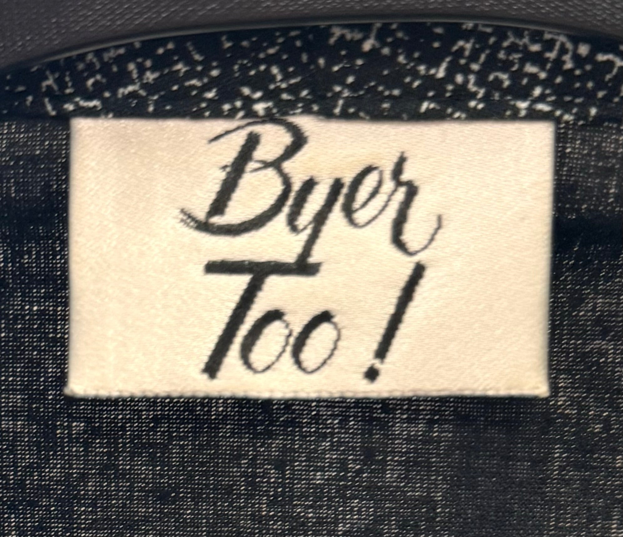 Vintage 90’s Byer Too! Grey & White Blazer - Small