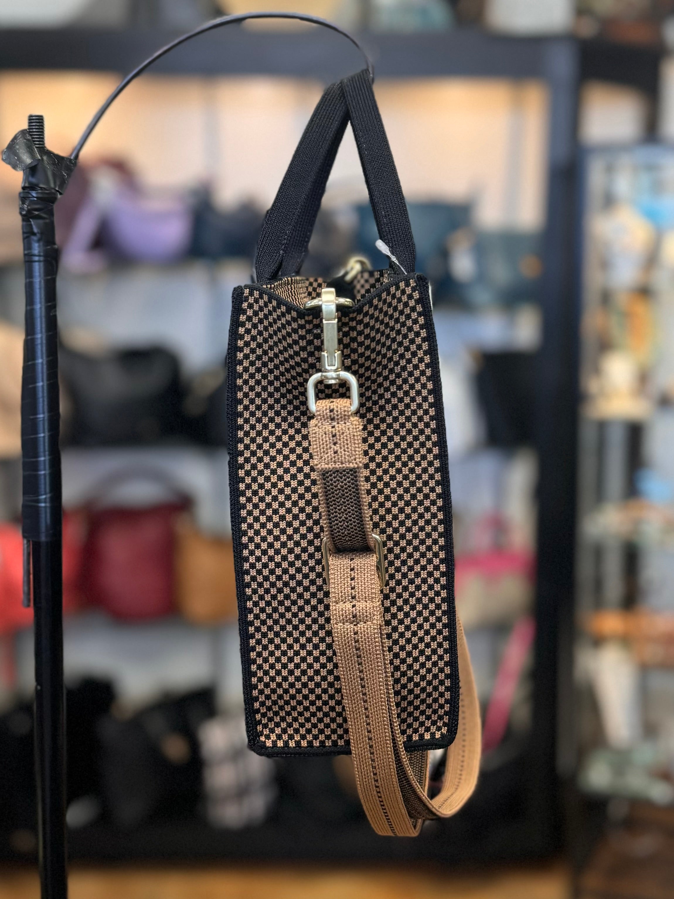 SOLD! ROTHY’S Brown & Black The Petite Classic Tote