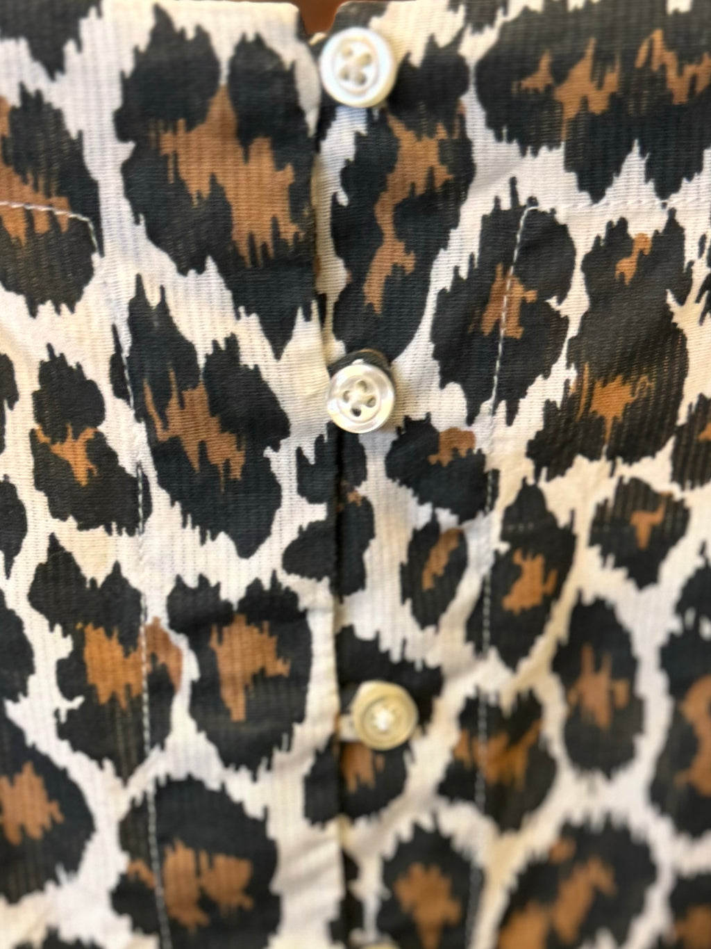 THE GREAT The Sunbird Leopard Print Cotton Dress Sz. 1 / Small