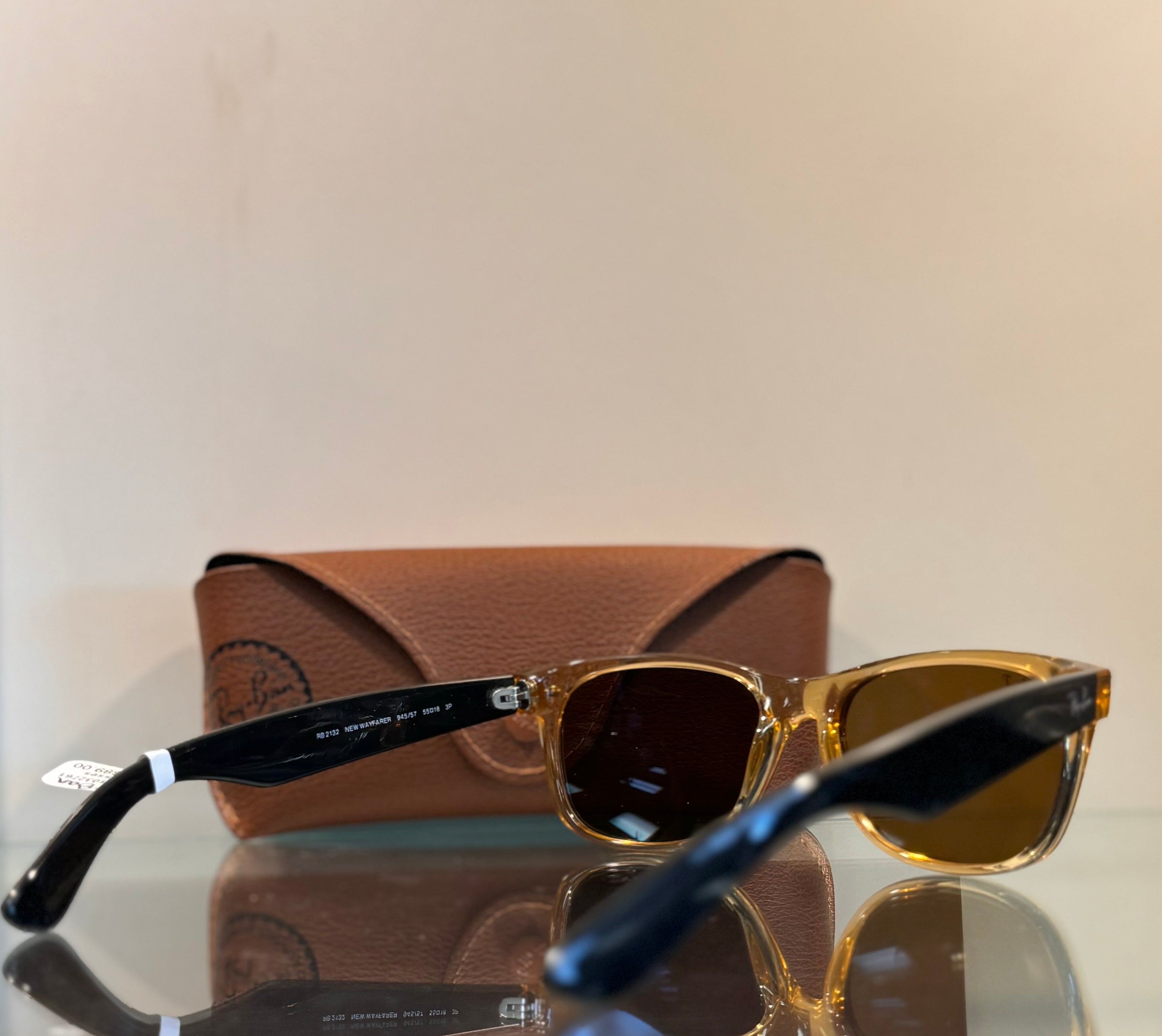 SOLD! Ray Ban Polarized Wayfarer Sunglasses w/Case!