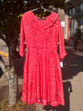 Vintage 50/60’s  R&K Originals Pink 3/4 Sleeve Dress - Medium