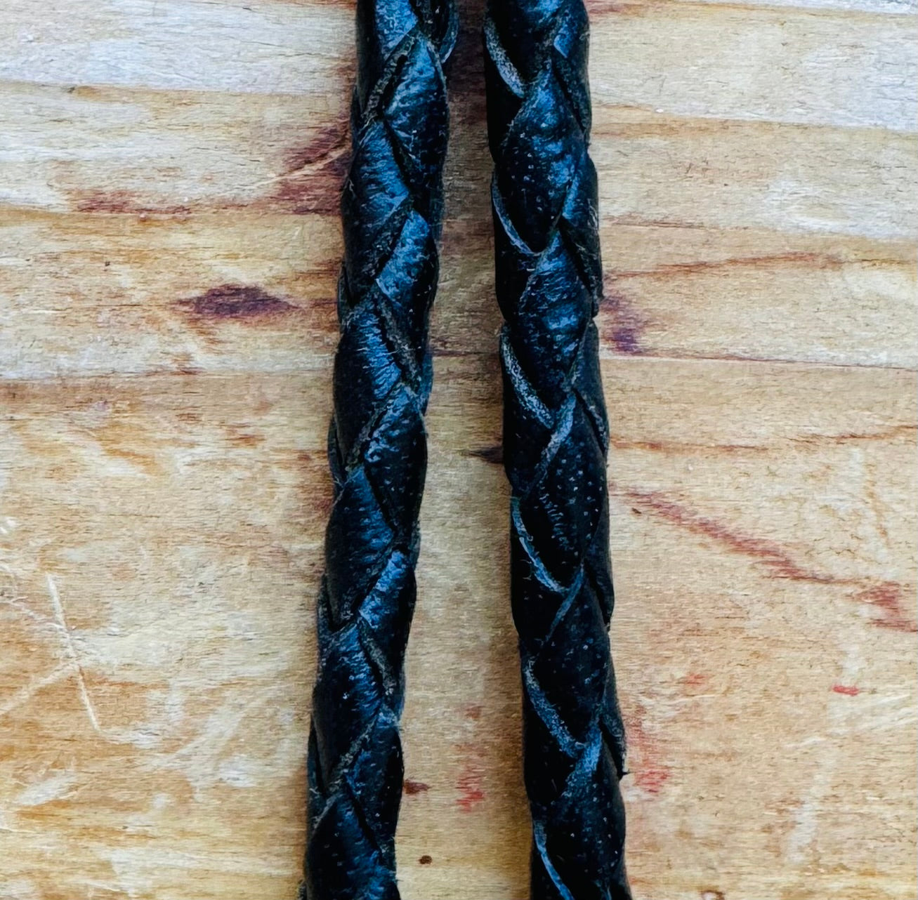 WALKERS ROCKERS Custom Engraved Anodized Patrica Walker Knives Bolo Tie